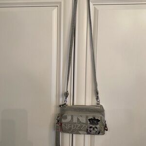 Bought at Harrods London!  New wot Crossbody bag in a cottonacrylic mix